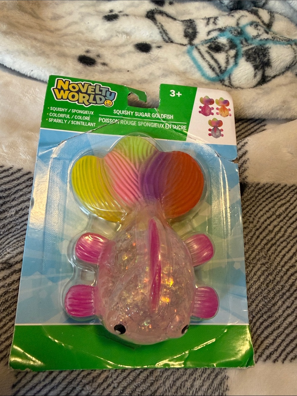 Novelty World Squishy Sugar Goldfish - Multicolor